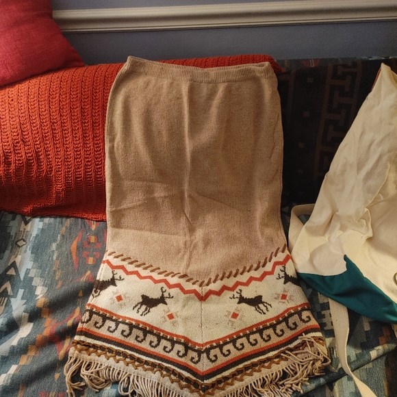 Rare Double D Ranch Elk's Crossing Skirt - Picture 4 of 6